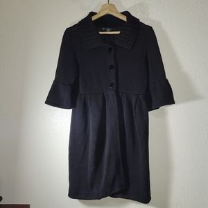 INC International  Concept Black Cardigan 3/4 sleeve
